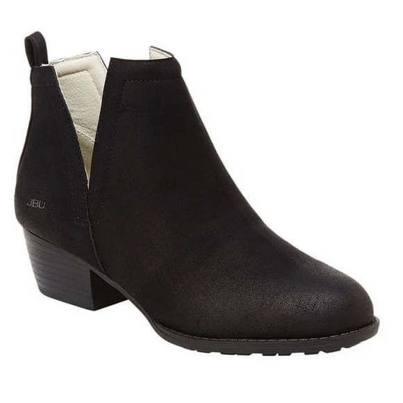 JBU | Black Suede Parker Ankle Booties - Picture 1 of 7